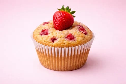 Muffin de Fresa